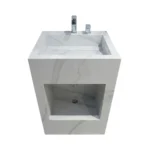 Dual Level Wudu Basin with Linear Waste