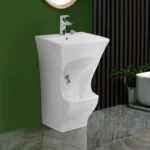 Foot wash basin for wudu